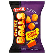 H E B Intense Cheese Flavored Cheese Balls Shop Chips At H E B