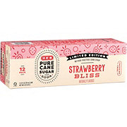 H-E-B Limited Edition Strawberry Bliss Pure Cane Sugar, 12 pk., 12 oz. cans