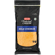 H-E-B Mild Cheddar Fancy Shredded Cheese Value Pack - Shop Shredded And ...