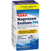 H-E-B Naproxen Sodium PM 220mg Caplets - Shop Medicines & Treatments at ...