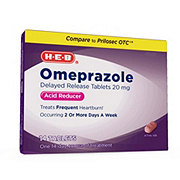 H-E-B Omeprazole Delayed Release 20 mg Tablets - Shop Medicines ...