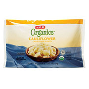 H-E-B Organics Frozen Steamable Cauliflower Florets