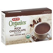 H-E-B Organics Rich Chocolate Hot Cocoa Mix