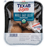 H-E-B Organics Texas Roots Whole Baby Bella Mushrooms