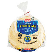 H-E-B Original Fajita Flour Tortillas