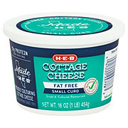 H E B Select Ingredients Fat Free Small Curd Cottage Cheese Shop