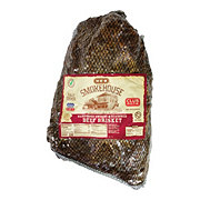 H-E-B Select Ingredients Fully Cooked Brisket Flat Sliced, Mesquite ...