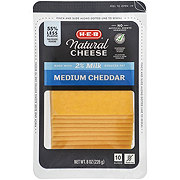 H-E-B Select Ingredients Reduced Fat Colby And Monterey Jack Cheese ...