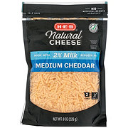 H-E-B Reduced Fat Mild Cheddar Shredded Cheese - Shop Cheese At H-E-B