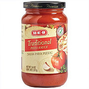 H E B Select Ingredients Traditional Pizza Sauce Shop Pasta