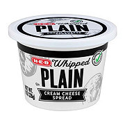 H-E-B Select Ingredients Whipped Plain Cream Cheese Spread - Shop ...