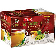 H-E-B Sencha Matcha Green Tea Single Serve Cups - Shop Tea At H-E-B