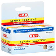H-E-B Senna Laxative Tablets