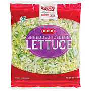 H-E-B Shredded Fresh Iceberg Lettuce