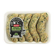 H-E-B Spinach Feta Chicken Sausage Link - Shop Grilling Sausage At HEB