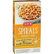 H E B Spirals Macaroni Cheese Shop Pantry Meals At H E B