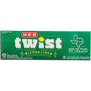 H-E-B Twist Lemon Lime Soda 12 Oz Cans - Shop Soda At H-E-B