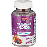 H-E-B Vitamins Kids Multivitamin + Probiotic Gummies