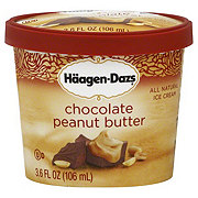 Haagen-Dazs Chocolate Peanut Butter Ice Cream - Shop Ice Cream at H-E-B