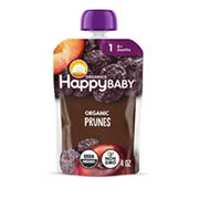 happy baby organic clearly crafted stage 1 baby food 1 prunes