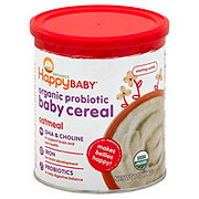 happy baby organic oatmeal