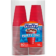 #.16 Ounce, 100 Count, Multicolor Hefty Party On Disposable Plastic Cups 16 Ounce Assorted 