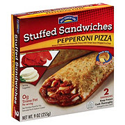 Hill Country Fare Quick Pouches Pepperoni Pizza Stuffed Sandwiches Home