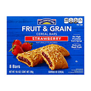 Hill Country Fare Strawberry Fruit Grain Cereal Bars Shop