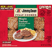 Jimmy Dean Fully Cooked Turkey Sausage Patties - Shop Sausage at H-E-B