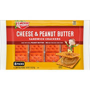 Keebler Cheese & Peanut Butter Sandwich Cracker Packs