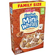 Kellogg's Frosted Mini-Wheats Maple Brown Sugar Cereal Family Size ...