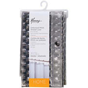 Kenney Medium Weight Mildew Resistant Embossed Peva Shower Curtain