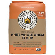 King Arthur Unbleached White Whole Wheat Flour - Shop Baking ...