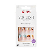 Kiss Voguish Fantasy French Nails - Charmante - Shop Nails at H-E-B