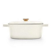 Kitchen & Table By H-E-B Enameled Cast Iron Dutch Oven With Lid - Cloud ...