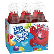 Kool Aid Bursts Zero Sugar Tropical Punch Soft Drink Oz Bottles