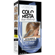 L Oreal Paris Colorista Hair Makeup 1 Day Hair Color Silverblue
