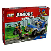 lego juniors police truck chase