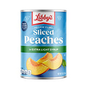 Libby's Yellow Cling Sliced Peaches in Extra Light Syrup