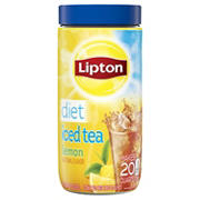 Lipton Diet Decaffeinated Lemon Iced Tea Mix - Shop Tea at H-E-B