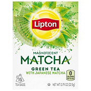 Lipton Magnificent Matcha Green Tea Bags At H E B