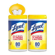 Lysol Disinfecting Wipes - Lemon & Lime Blossom, 2 Pack