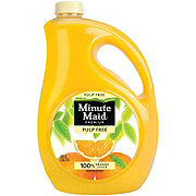 Minute Maid Premium Pulp Free 100 Orange Juice Shop Juice At H E B