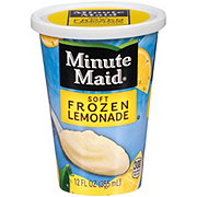 Minute Maid Soft Original Lemon Frozen Lemonade - Shop Bars & Pops at H-E-B