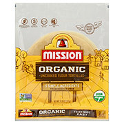 Mission Organic Uncooked Flour Tortillas - Shop Tortillas