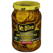 Mt Olive Old Fashioned Sweet Bread And Butter Sandwich Stuffers Shop Canned Dried Food At H E B