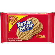 Nabisco Nutter Butter Peanut Butter Sandwich Cookies Family Size - Shop ...