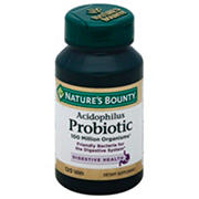 Nature's Bounty Acidophilus Probiotic Tablets - Shop Diet & Fitness at