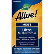 Nature S Way Alive Once Daily Ultra Potency Multivitamin Shop Multivitamins At H E B