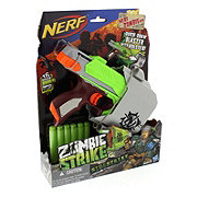 NERF Zombie Strike Sidestrike Blaster With 6 Darts & Holster for sale online 